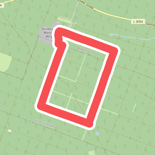 Rundwanderweg Dieburg Auf der Moret 2: Jakobsborn-Weg