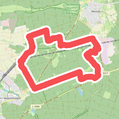 Rundwanderweg Messel 3: Kranichsteiner Weg