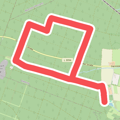 Rundwanderweg Dieburg Spießfeld 4: Mainzer-Berg-Weg