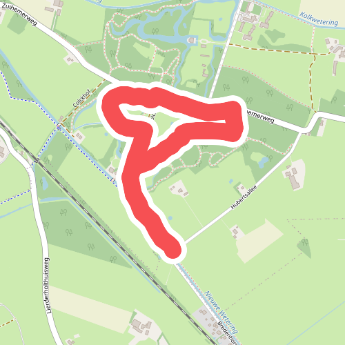 Wandelroute Colckhof, bij Heino, Salland