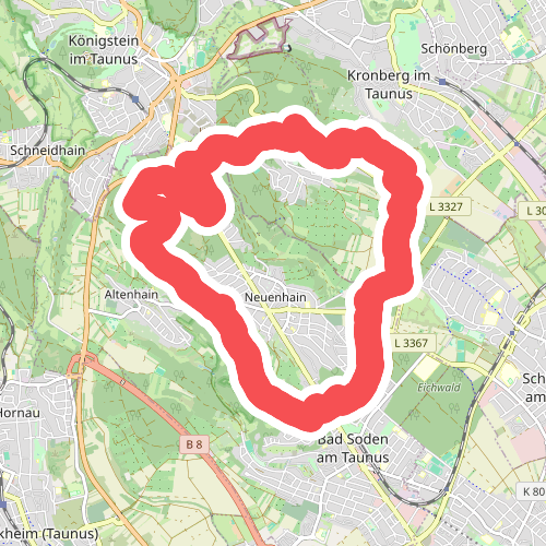 Laufpark Taunus NW Bad Soden schwarz