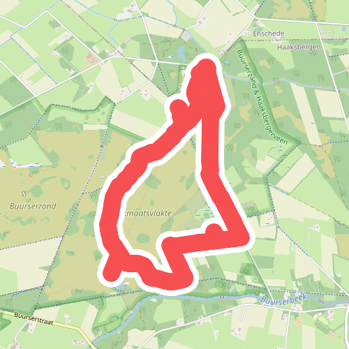 Wandelroute Buurserzand, bij Haaksbergen