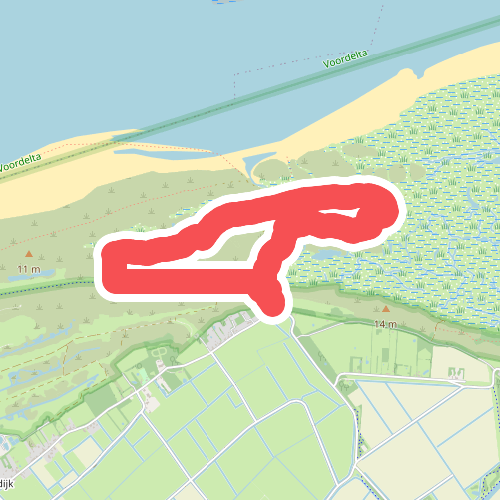 Wandelroute door de Kwade Hoek in de Duinen van Goeree