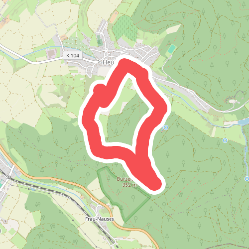 Rundwanderweg Heubach 4 : Sandbuckel-Weg