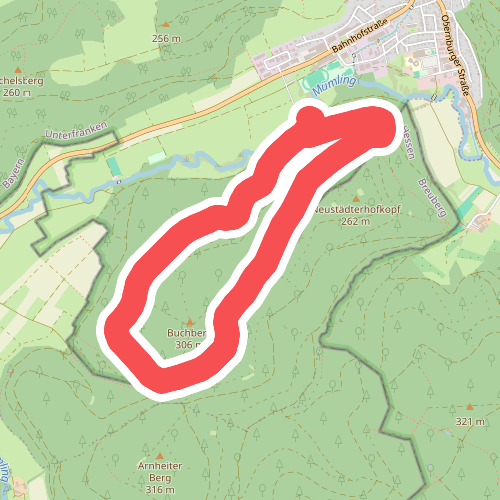 Parkplatzrundwanderweg Buchberg 1 : Buchberg-Weg