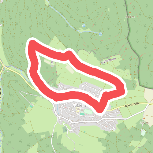 Rundwanderweg Lützelbach 2 : Wolfsloch-Weg