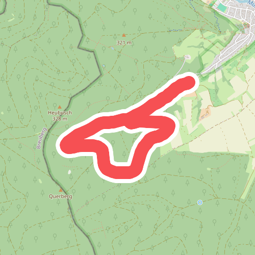 Rundwanderweg Obernburg Am Bubenbrunnen 3: Eisenpfahl-Weg