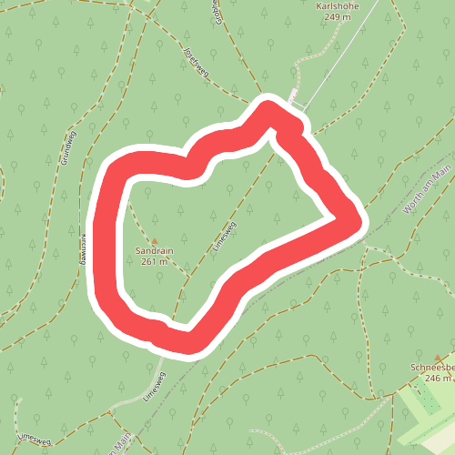 Rundwanderweg Waldhaus Obernburg 1: Runder-Turm-Weg