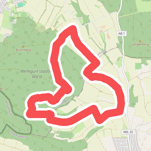 Rundwanderweg Großostheim Sausteige 5: Tannengraben-Weg