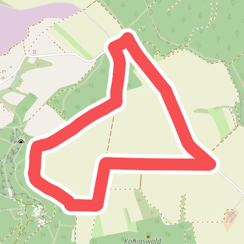Parkplatzrundwanderweg An der Kreuzstraße 1 : Altmauer-Höhe-Weg
