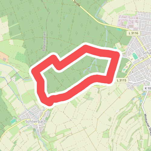 Rundwanderweg Schaafheim Röhrigeck 2: Drei-Stege-Weg