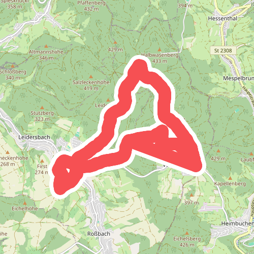 RÄUBERpfad Leidersbach "Natur PUR erleben"