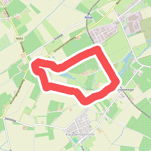 Wandelroute Zwaakse Weel, vlak bij Goes