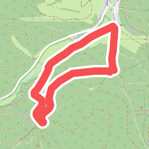 Wildensee, Eichenblatt: Rundwanderweg