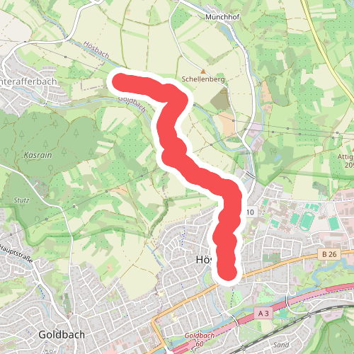 Hösbach Wanderweg Nr. 1