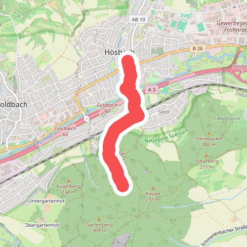 Hösbach Wanderweg Nr. 5