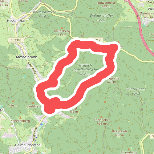 RÄUBERpfad Mespelbrunn "Geschichten und Geschichtchen"