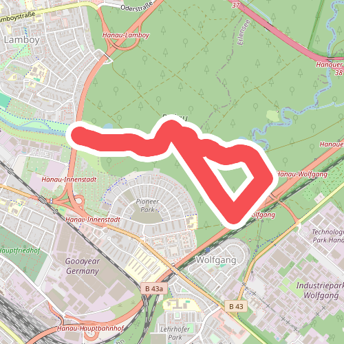 Hanau - Rundwanderweg Specht