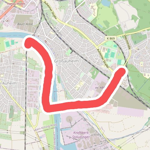 Umleitung Hessenweg H2