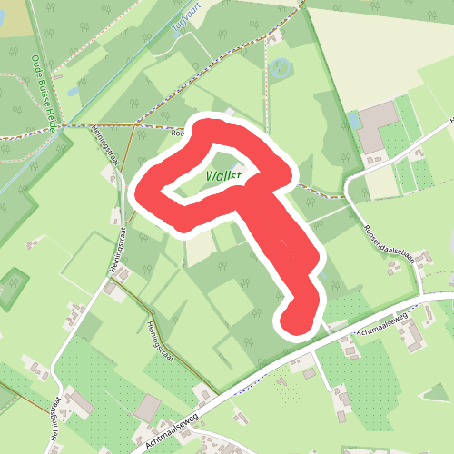 Wandelroute Landgoed Wallsteijn, bij Zundert