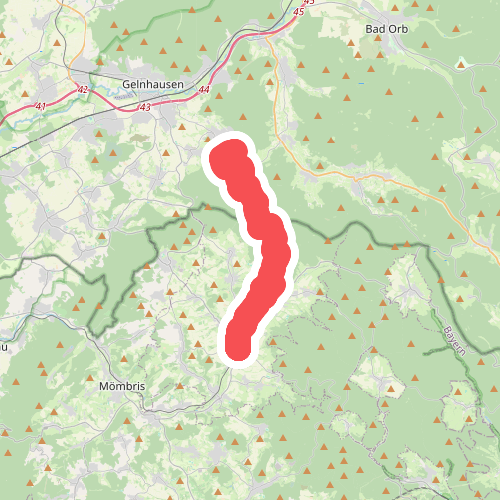 Gebietswanderweg Rotes X: Eidengesäß => Schöllkrippen