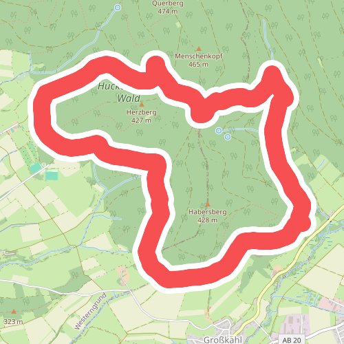 Schwarzer Fuchs, Rundwanderweg Kleinkahl