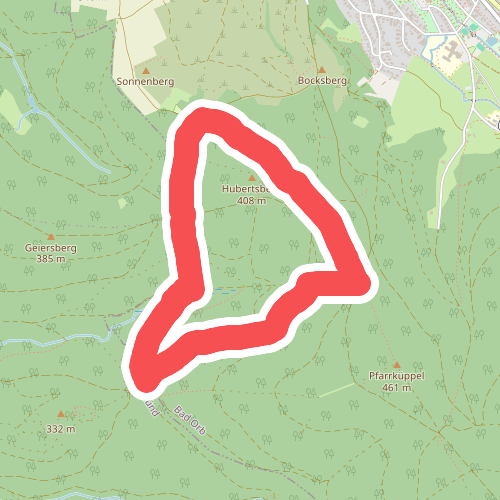 Bad Orb Rundwanderweg 14 (Feuchtbiotop Eschenkar)