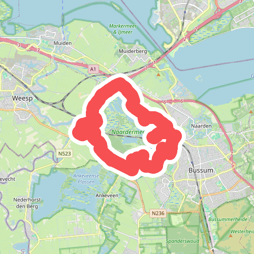 Wandelroute Holland op z'n mooist - Naardermeer