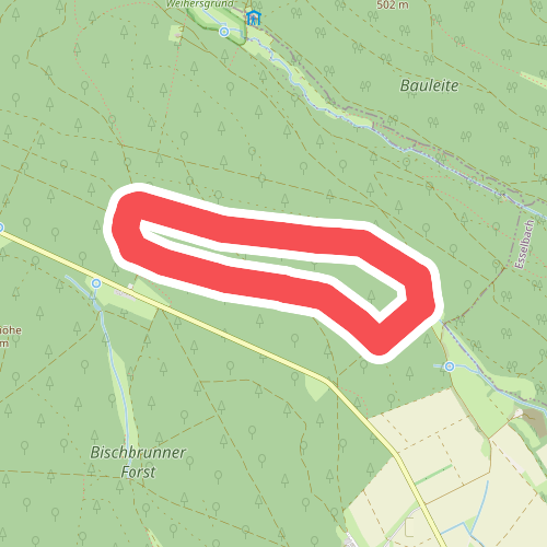 Roter Hase, Rundwanderweg am Torhaus Aurora