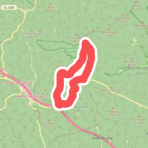 Schwarzer Keiler, Rundwanderweg Breitsol - NSG Rohrberg