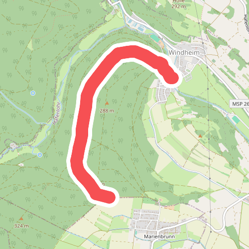 Ortswanderweg Hafenlohr 4
