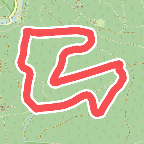 Blaues Eichenblatt, Forst Rohrbrunn