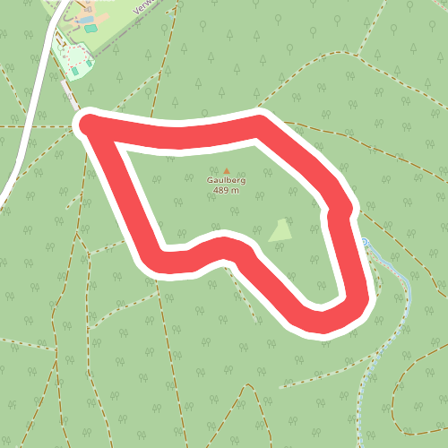 Roter Hase, Rundwanderweg Bischborner Hof