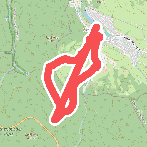 Schwarzer Fuchs, Rundwanderweg Neuhütten