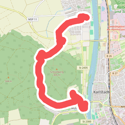 Karlstadt Wanderweg K2