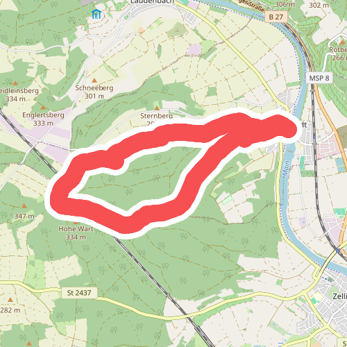 Rundwanderweg H 3 Himmelstadt "Lichteiche"