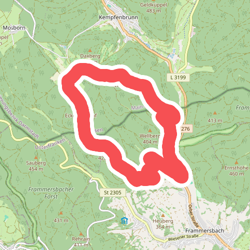 Frammersbach Nordic Walking-Runde 5