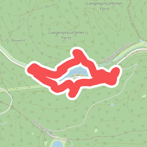 Roter Schmetterling, Rundwanderweg Sinderbachtal