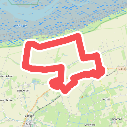 Dagwandeling Drie Dijken-route · Nederlands Kustpad 3 etappe 26