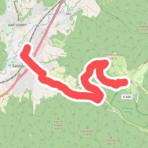 Bad Soden-Salmünster Wanderweg Nr. 19