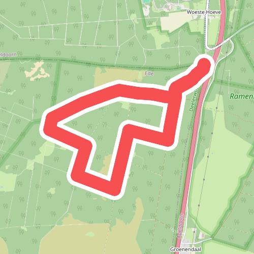 Wandelroute herten spotten in het Deelerwoud, Veluwe