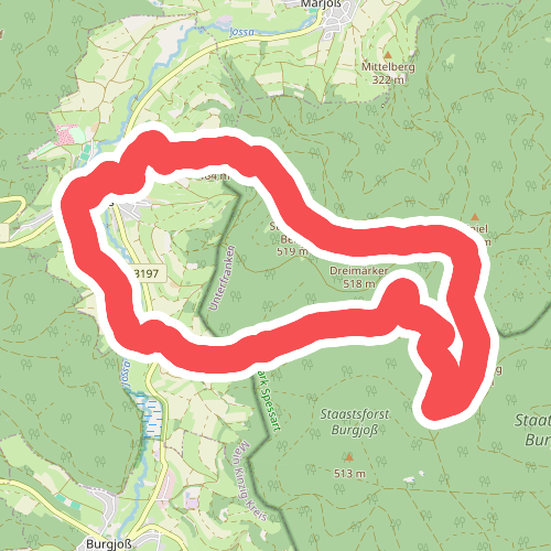 Mernes - Wanderweg Pilz