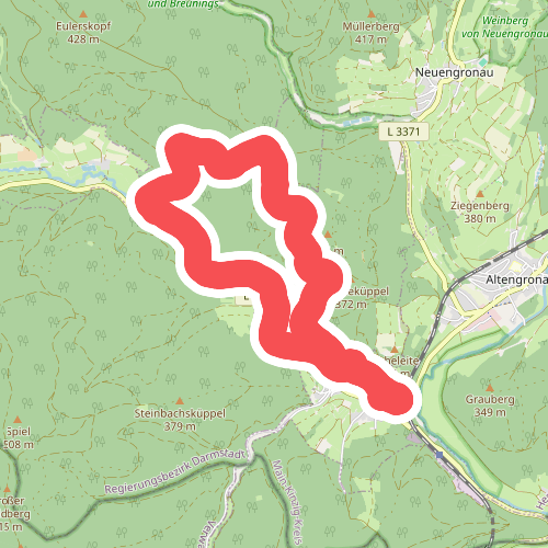 Jossa - Rundwanderweg Geweih