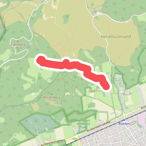 Buggyroute van OERRR Veluwezoom