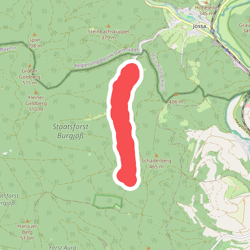 Roter Schmetterling, Rundwanderweg Emmerichsthal