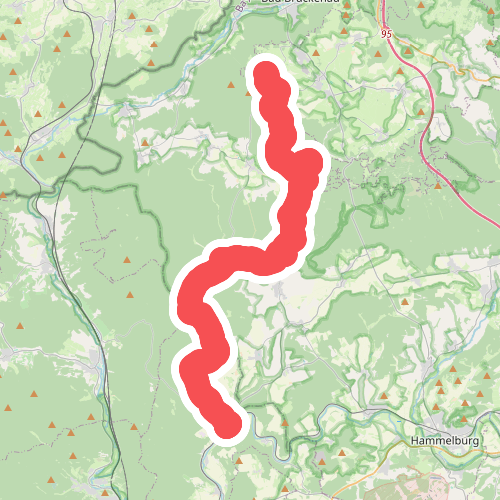 Rhönklubweg Gräfendorf - Dreistelz Aussichtsturm