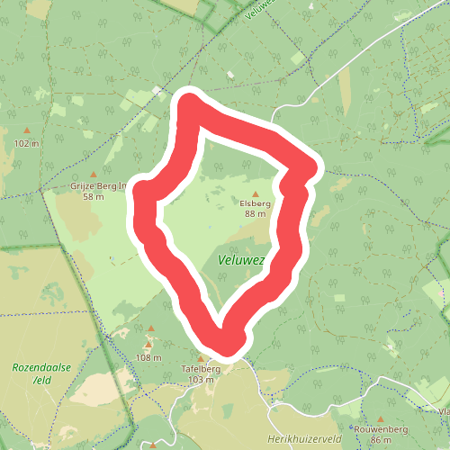 Bronstroute Veluwezoom