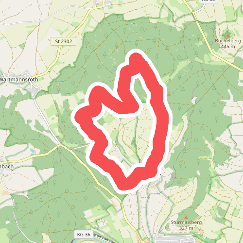 Rhönrundweg Wartmannsroth 8