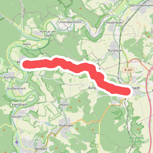 Nebenwanderweg Bad Bocklet - Münnerstadt