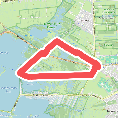 Wandelroute Oppad en Kromme Rade, vlak bij Hilversum